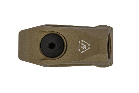 Strike Industries LINK angled quick-deteach sling mount is machined from lightweight aluminum with eye catching FDE finish